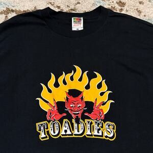Vintage Toadies Devil Band Shirt Size Large Alternative Rock Grunge 90s